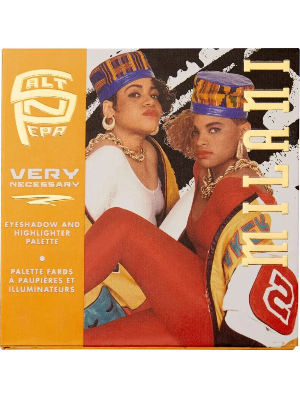NEW Milani Salt N’ Pepa Very Necessary Eyeshadow & Highlighter Palette 12 Shades